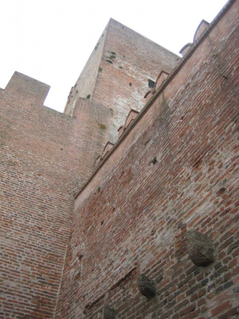 Citadel wall from below