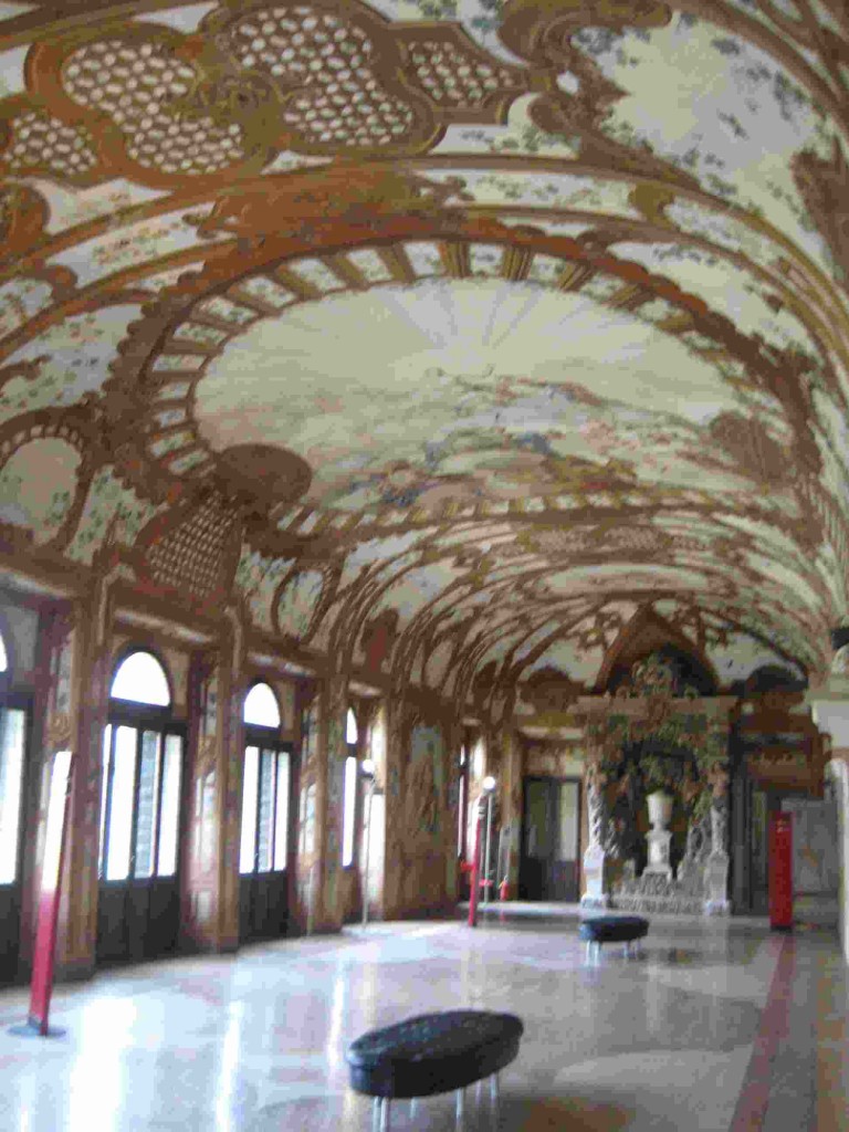 One of the exquisite halls in the Castle